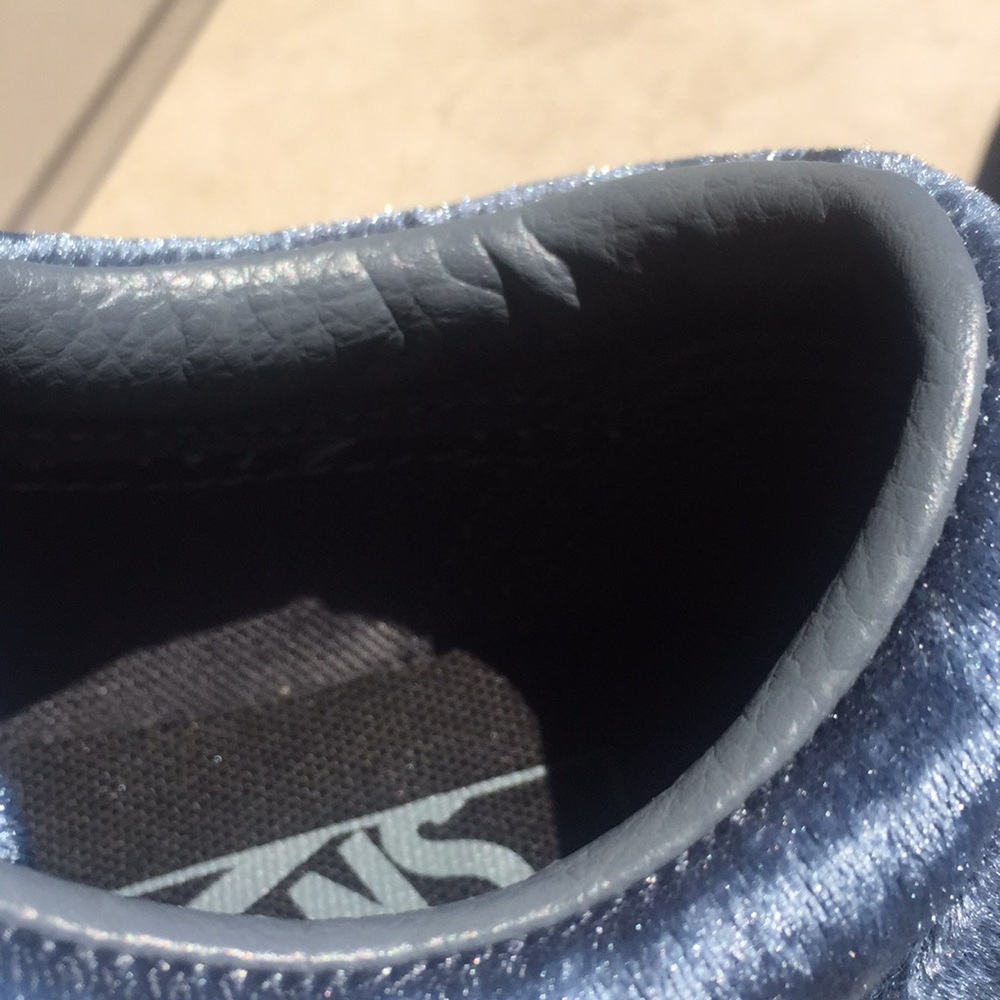 Vans old skool/velvet gray/black size 6 - Picture 5 of 8